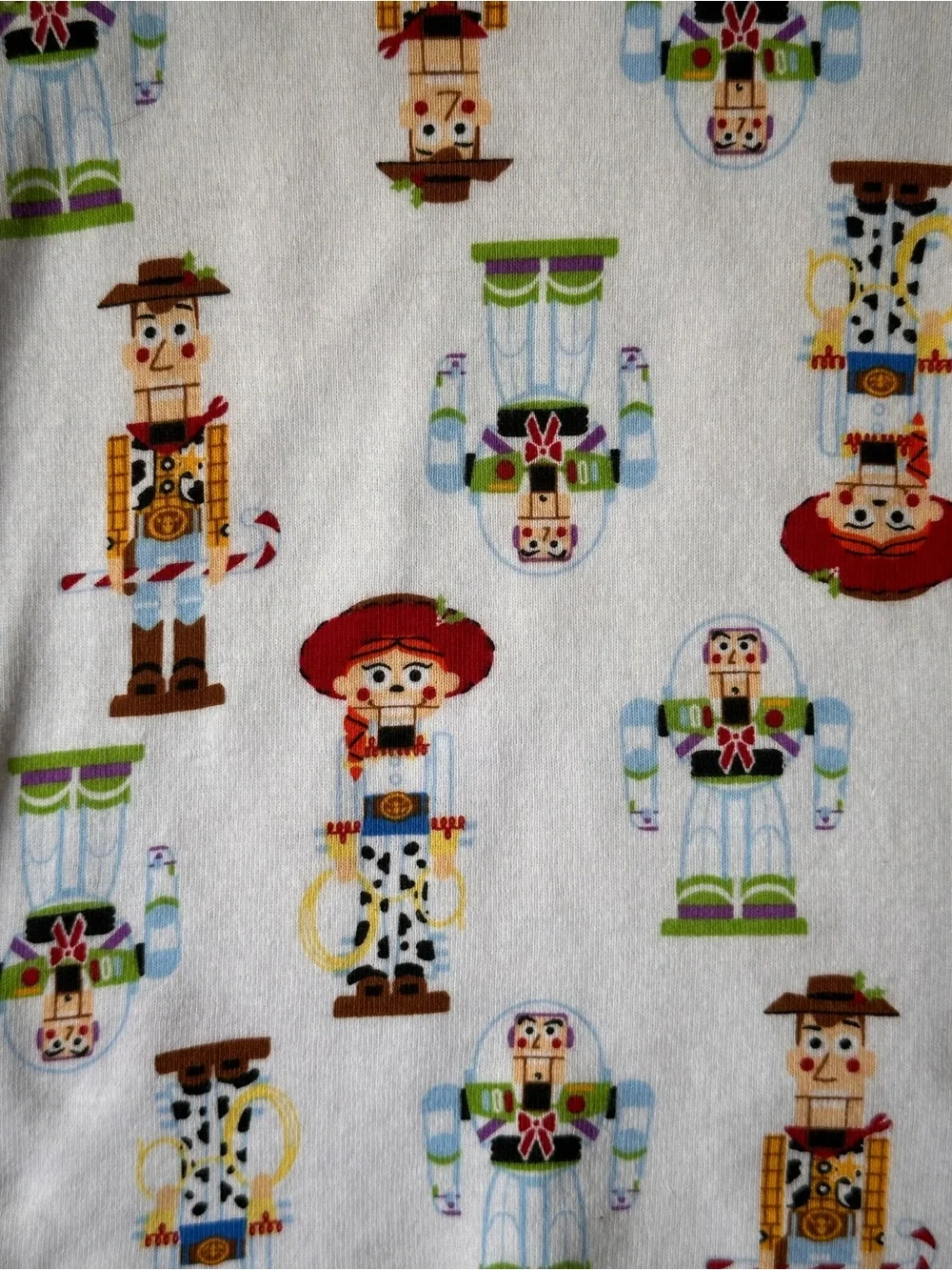 Disney Pixar Toy Story Nutcracker Christmas Holiday Unisex Pajama Set Size 5T